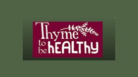 Thyme To Be Healthy